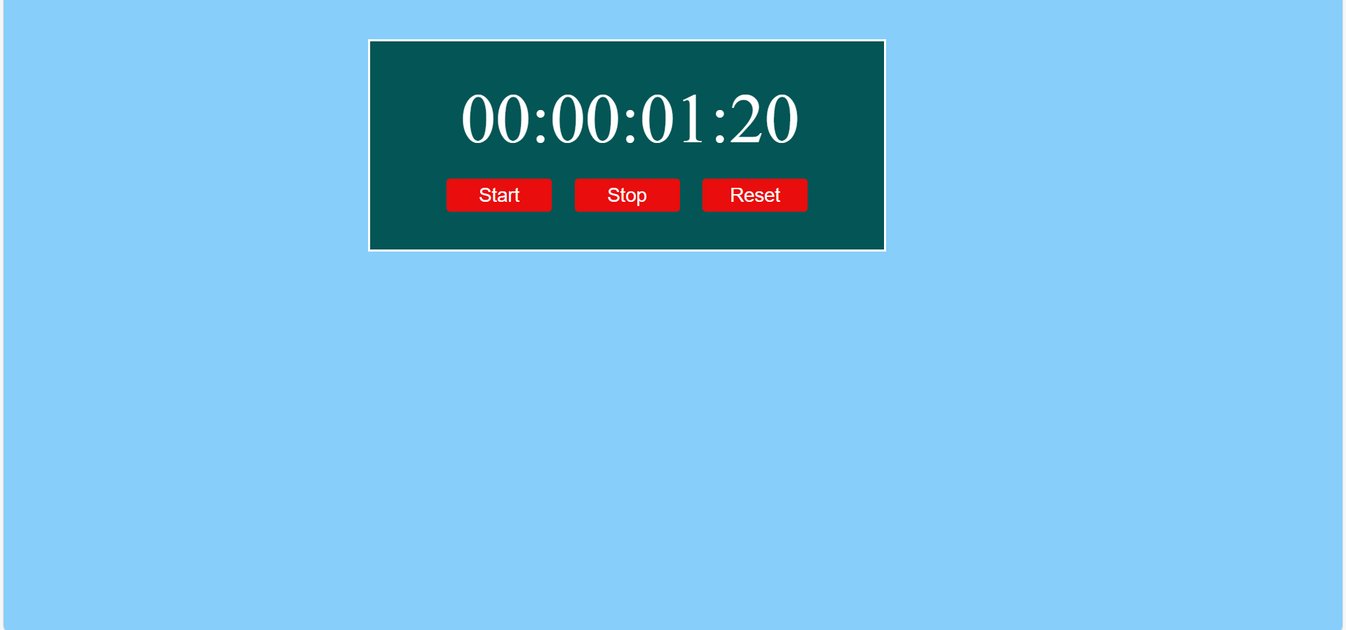 Stop Watch